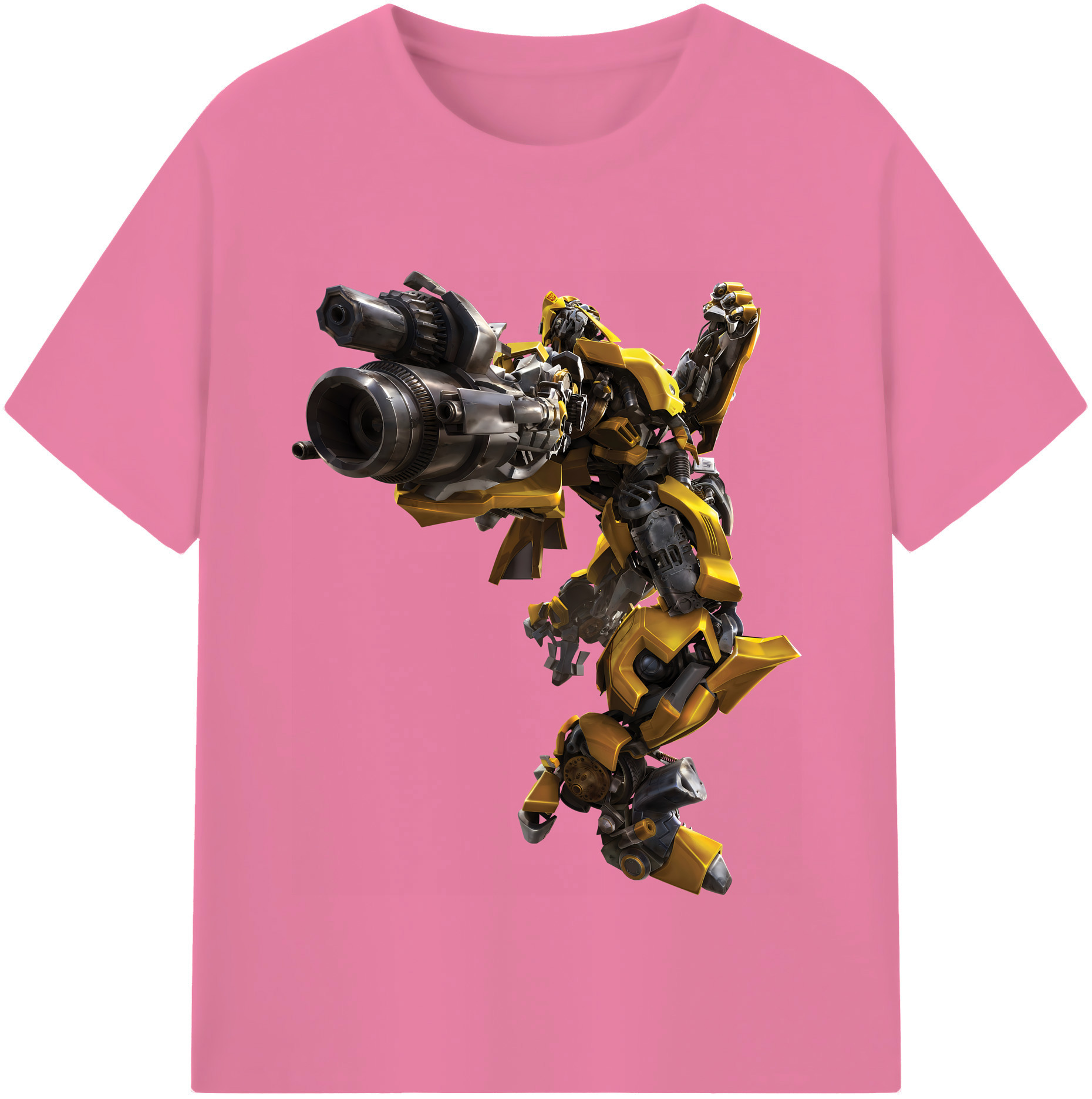 （画像用） Transformers トランスフォーマー 綿100％半袖Tシャツ（フロントプリント）